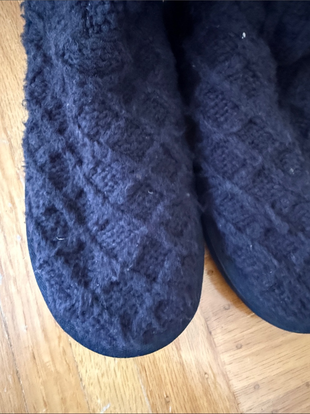 UGG Black Knit Button Tall Women's Boots - Classic Winter Comfort - Picture 5 of 7